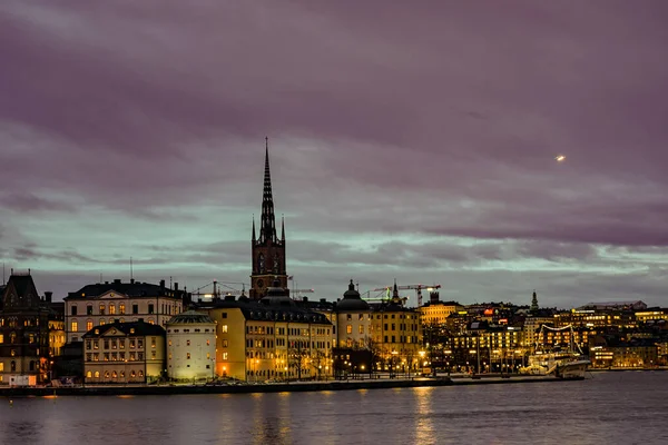 Gumlastan Eski Şehir Almanya Kilisesi Stockholm Çekim Yeri Sveç Stockholm — Stok fotoğraf