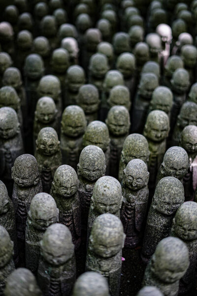 Изображение Джизо. Место стрельбы: Камакура, префектура Канагава