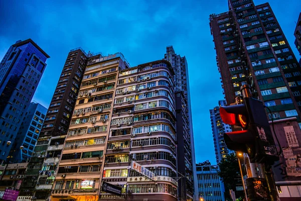 Paisaje Urbano Hong Kong Ubicación Del Disparo Hong Kong Special —  Fotos de Stock