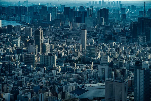 Cityscape Chuo Ward Chuo Tokyo Místo Střelby Chuo Tokio — Stock fotografie