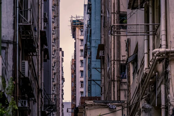 Paesaggio Urbano Hong Kong Luogo Ripresa Regione Amministrativa Speciale Hong — Foto Stock