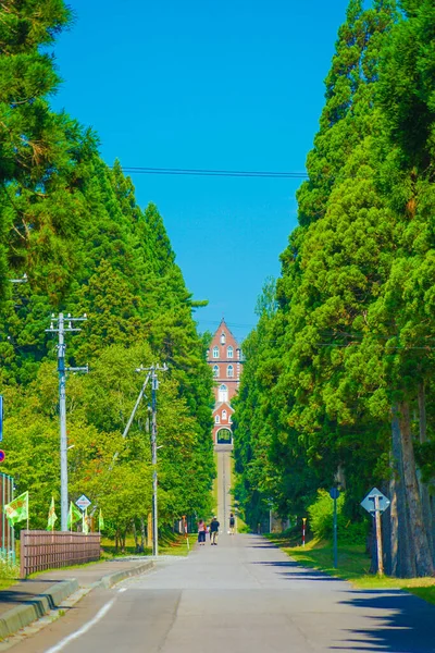 Torapisten Ausland Drehort Hokuto City Hokkaido — Stockfoto
