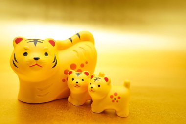 Yeni yıl kartı (2022 yılı burcu). Çekim yeri: Yokohama-şehir kanagawa ili