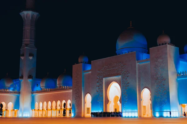 Shakezy Cayd Grand Mosque Єднані Арабські Емірати Shooting Location Abdabi — стокове фото