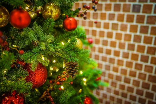 Decoración Del Árbol Navidad Ubicación Del Tiroteo Yokohama City Kanagawa — Foto de Stock