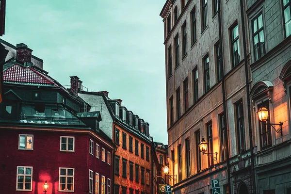 Gumlastan Old Town Alley Stockholm Shooting Location Sweden Stockholm — Stockfoto