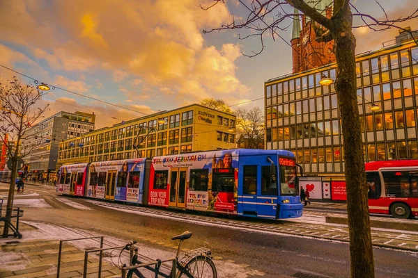 Stockholm Cityscape Morning Ray Shooting Location Sweden Stockholm — Stockfoto