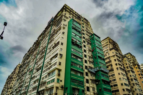 Hongkongs Stadsbild Plats För Fotografering Hongkongs Särskilda Administrativa Region — Stockfoto