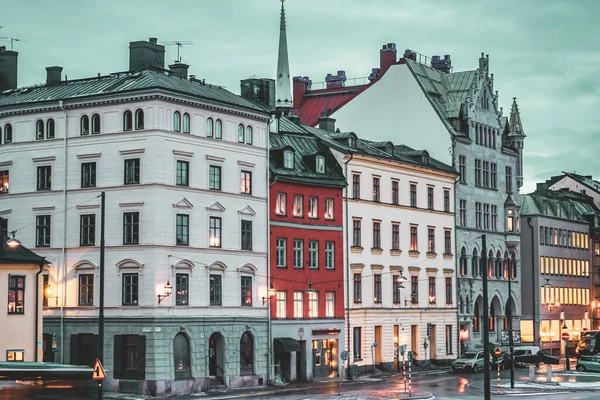 Gumlastan Old Town Alley Stockholm Shooting Location Sweden Stockholm — Fotografia de Stock