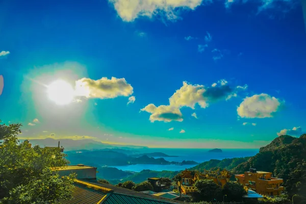 Landscape Seen Jiuzhai Shooting Location Taiwan Taipei — Stockfoto