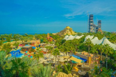 Palm Jumaira cityscape (Dubai). Shooting Location: Dubai