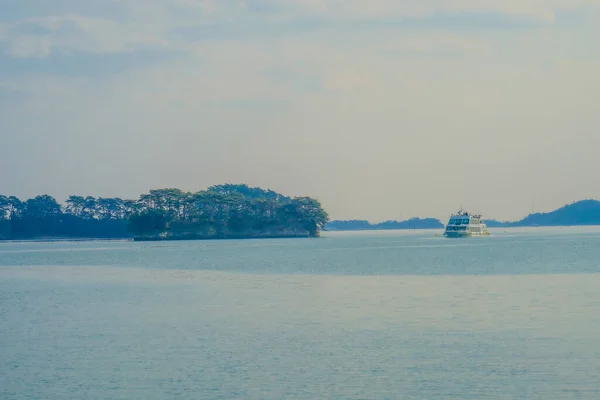 Matsushima Landscape Ship Shooting Location Miyagi Gun Matsushima Town — Stock Fotó