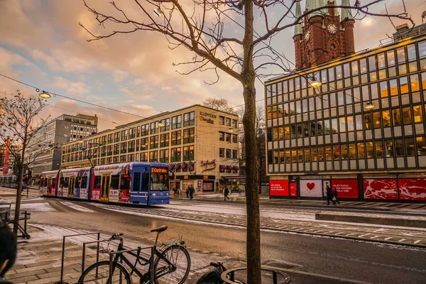 Stockholm Cityscape Morning Ray Shooting Location Sweden Stockholm —  Fotos de Stock