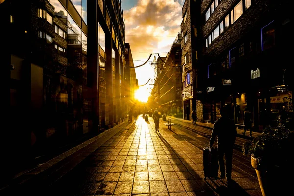 Stockholm Cityscape Morning Ray Shooting Location Sweden Stockholm — Fotografia de Stock