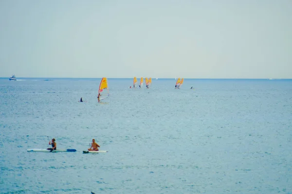 Sagami Bay Sea Marine Sports Shooting Location Kamakura City Kanagawa — Stock Photo, Image