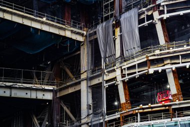 Binaların gökdelenleri. Çekim yeri: Minato-ku, Tokyo