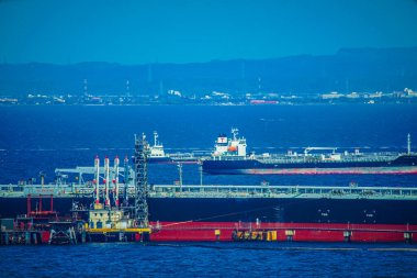 Tokyo Körfezi Gemisi. Çekim yeri: Tokyo Büyükşehir Bölgesi