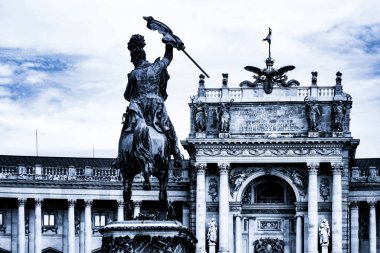 Viyana şehrinin bakır görüntüsü (Karl Duke). Çekim yeri: Avusturya, Viyana