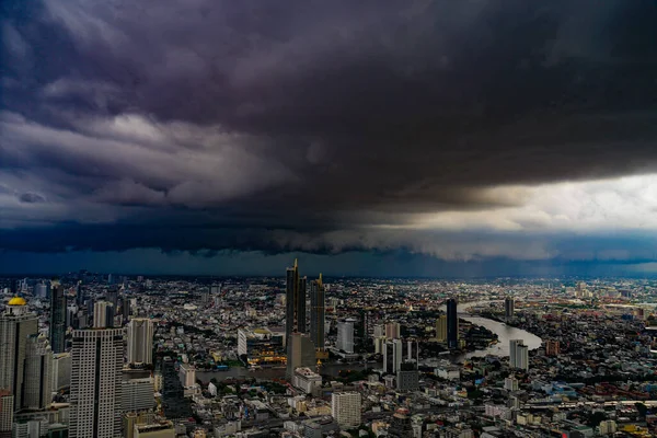 Obloha Město Bangkok Thajsko Místo Střelby Bangkok Thajsko — Stock fotografie