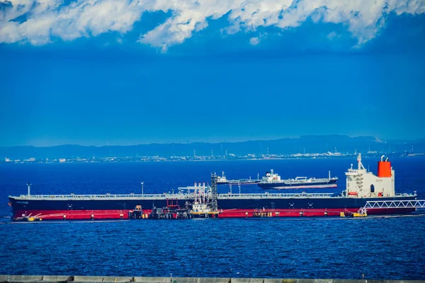 Kapal Teluk Tokyo Lokasi Penembakan Wilayah Metropolitan Tokyo — Stok Foto