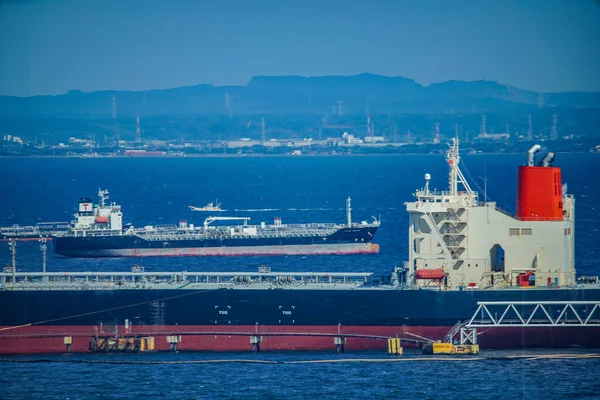 Tokyo Bay Vessel Shooting Location Tokyo Metropolitan Area — Stock Photo, Image
