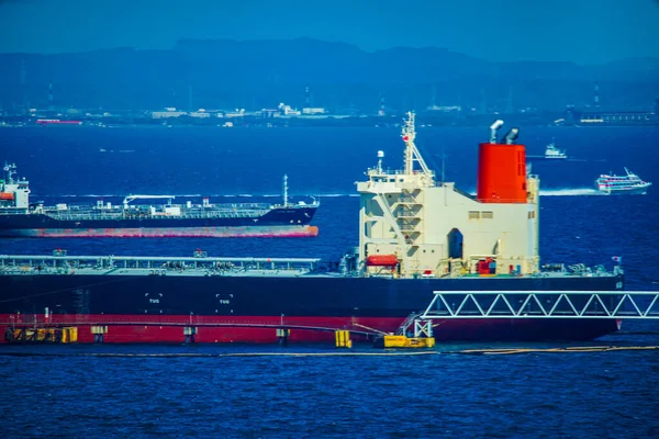 Tokyo Bay Vessel Lieu Tournage Tokyo Région Métropolitaine — Photo