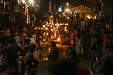 Esara Perahera Festivali (Sri Lanka Şeker). Çekim Konumu: Sri Lanka, Candy