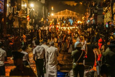 Esara Perahera Festivali (Sri Lanka Şeker). Çekim Konumu: Sri Lanka, Candy
