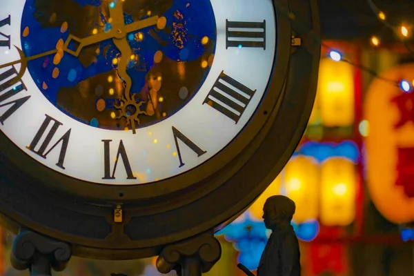 Макура Годинник Освітлення Місце Зйомки Сендай Префектура Міягі — стокове фото