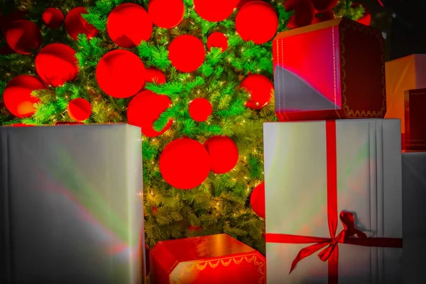 Babbo Natale Presenta Immagine Natale Luogo Delle Riprese Minato Tokyo — Foto Stock