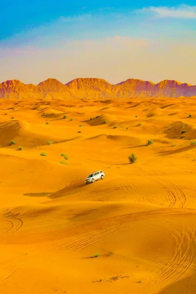 Arabian Desert Land Cruiser Shooting Location Dubai — Stock Photo, Image