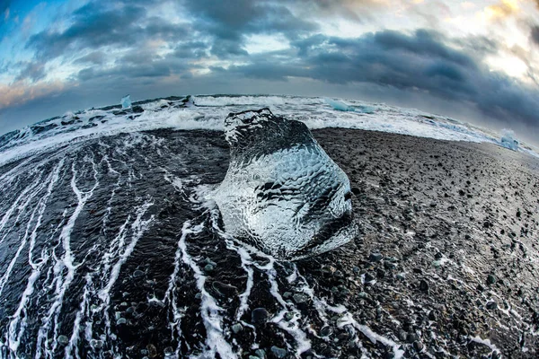 Yorkels Aur Roon Glacier Ισλανδία Τοποθεσία Λήψης Ισλανδία — Φωτογραφία Αρχείου