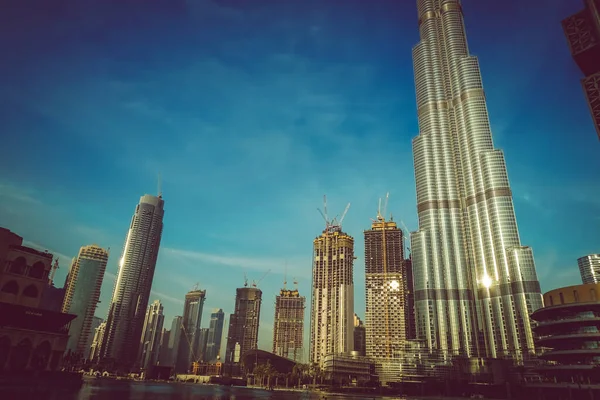 Burj Harifa Dubai City Localização Tiro Dubai — Fotografia de Stock