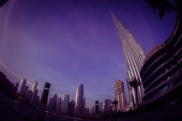 Burj Harifa Dubai City Ubicación Del Disparo Dubai — Foto de Stock