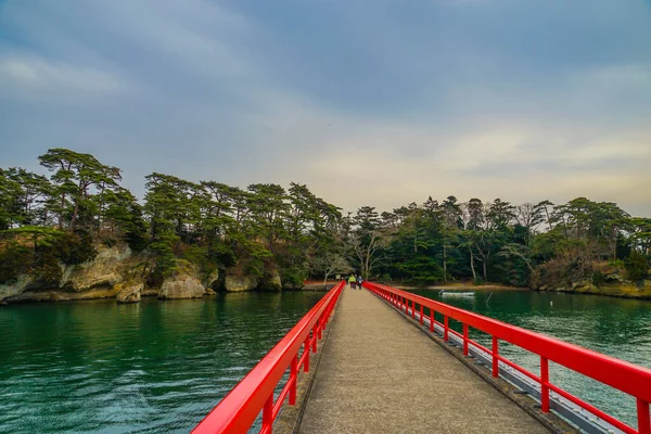 Matsushima Fukuura Bridge Japan Shooting Location Miyagi Gun Matsushima Town — Stock Photo, Image