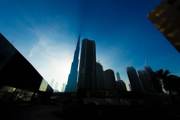 Burjuca Blue Sky Dubai Shooting Location Dubai — Stock Photo, Image