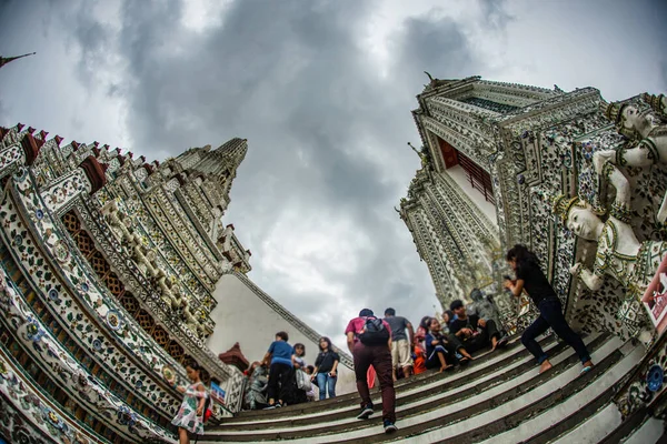 Templo Wat Pole Han Tailandia Bangkok Ubicación Del Disparo Bangkok — Foto de Stock