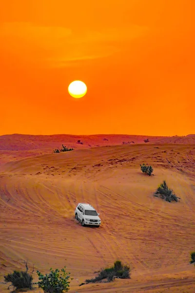 Arabian Desert Land Cruiser Shooting Location Dubai — Stock Photo, Image