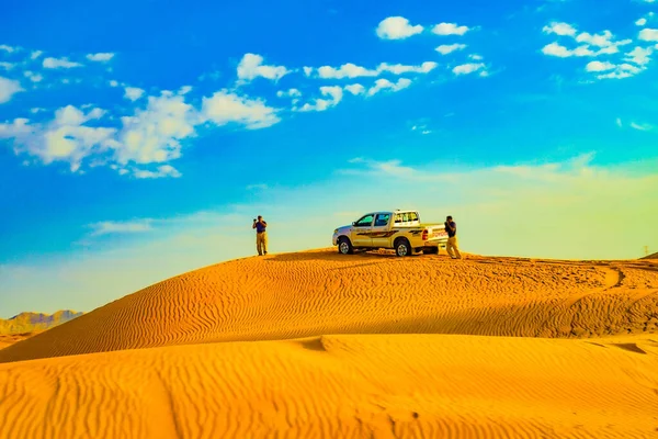 Arabian Desert Land Cruiser Shooting Location Dubai — Stock Photo, Image