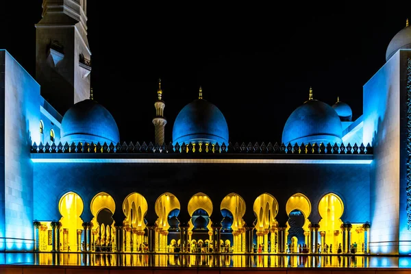 Grande Moschea Shakezy Cayd Emirati Arabi Uniti Luogo Delle Riprese — Foto Stock