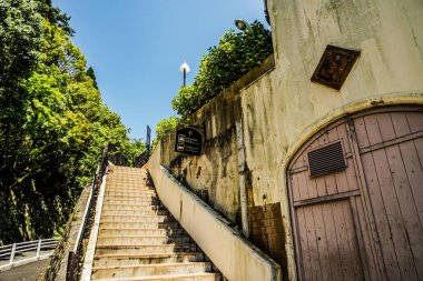 Rokko Dağı Gözlemevi. Çekim yeri: Kobe şehri, Hyogo Bölgesi