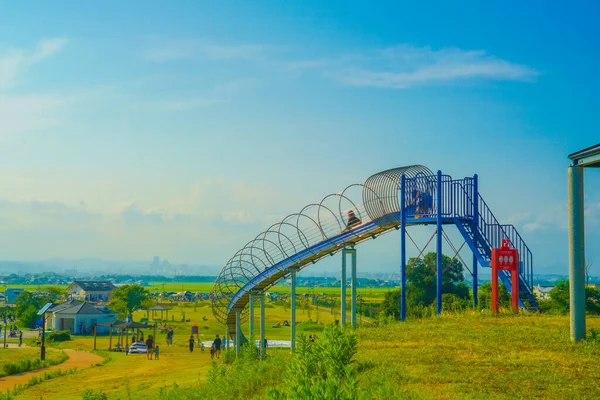 Coastal Park Adventure Square Quartier Sendai City Wakabayashi Lieu Tournage — Photo