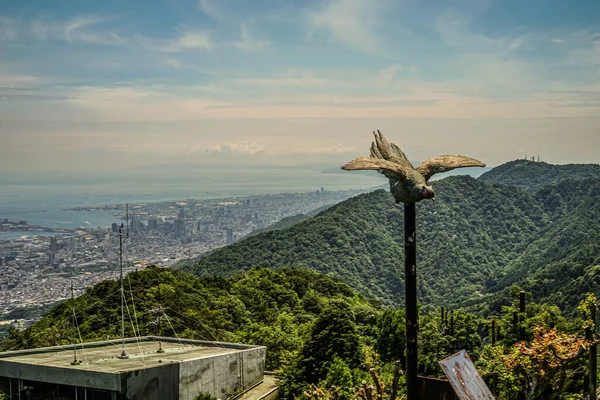 Obserwatorium Górskie Rokko Miejsce Fotografowania Kobe City Hyogo Pref — Zdjęcie stockowe