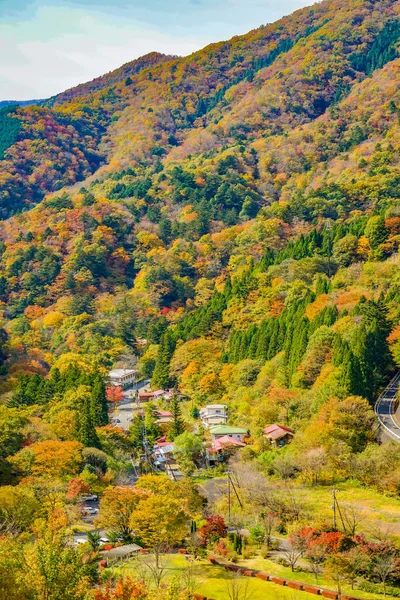 Pueblo Entre Las 000 Montañas Ubicación Del Disparo Prefectura Gunma —  Fotos de Stock
