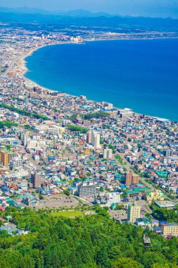 Hakodate şehir manzarası (Mt. Hakodate). Çekim Konumu: Hokkaido Hakodate Şehri