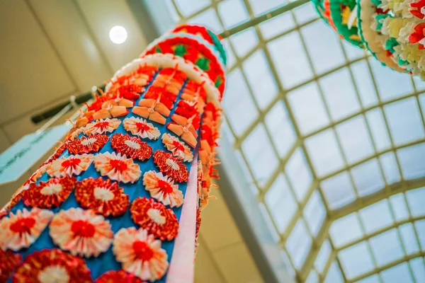 Adorno Del Festival Sendai Tanabata Ubicación Del Disparo Sendai Prefectura — Foto de Stock