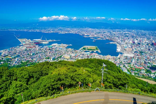 Hakodate Cityscape Mount Hakodate 홋카이도 하코데 — 스톡 사진