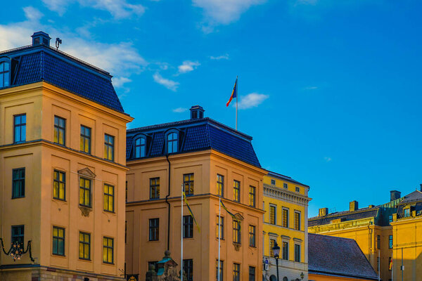 Stockholms morning ray (Sweden). Shooting Location: Sweden, Stockholm