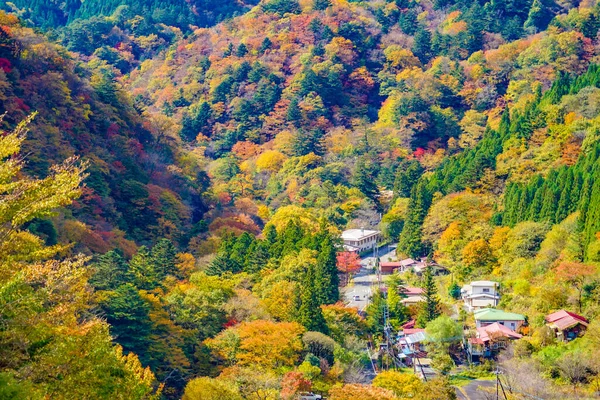 Vesnice Mezi 8000 Horami Umístění Střelby Prefektura Gunma — Stock fotografie