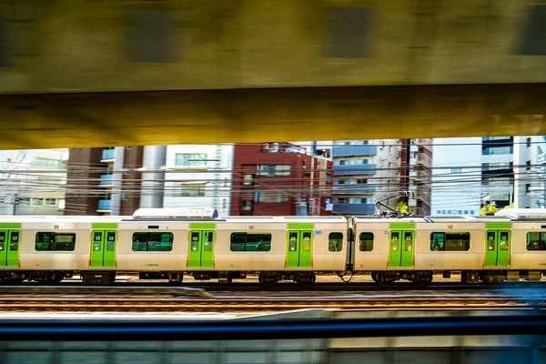 Строительство Линии Яманоте Токио Место Съемок Chuo Tokyo — стоковое фото